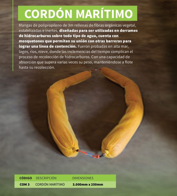 Cordón de Contención marítima - Imagen 2